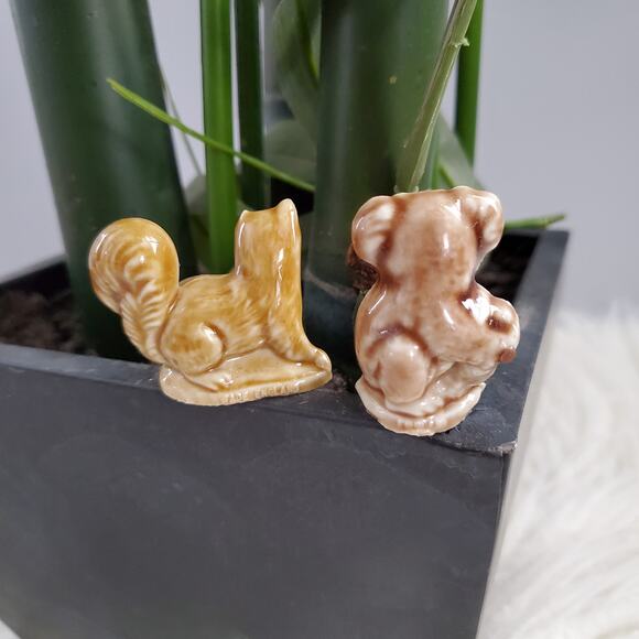 Wade Red Rose Tea Collectible Ceramic Koala & Squirrel Figurine Set - Picture 3 of 7